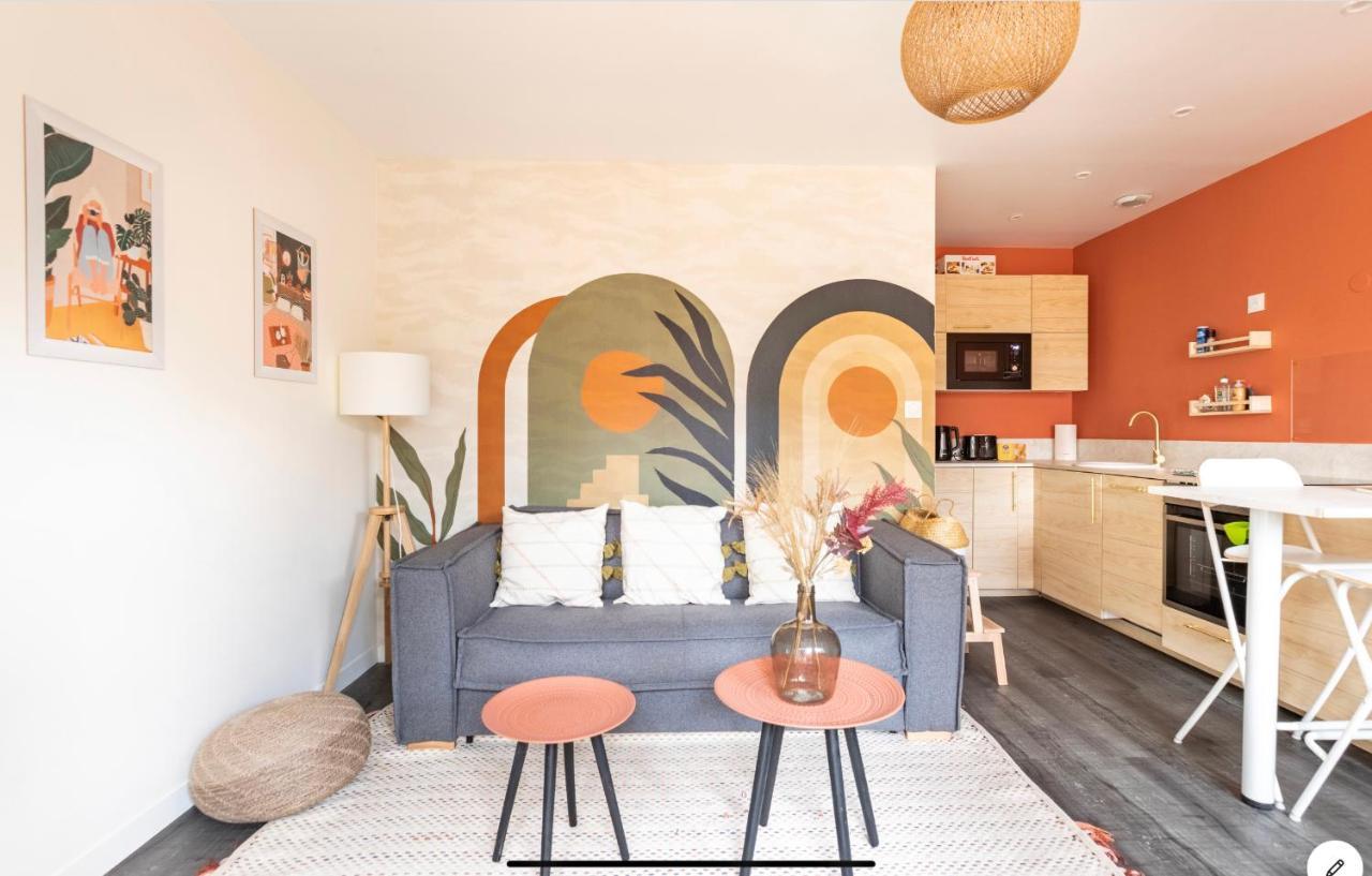Le 102, Maison Avec Terrasse Et Parking Gare De Rouen Luaran gambar